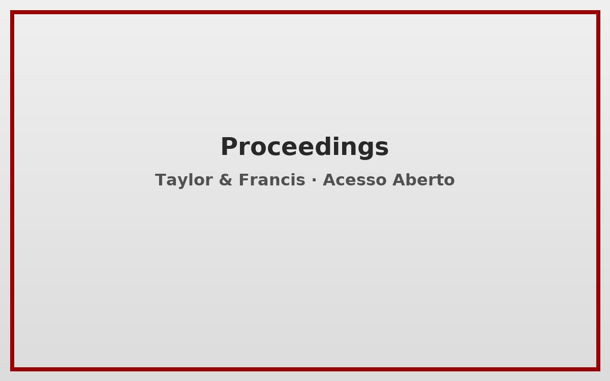 Proceedings — Taylor & Francis Open Access